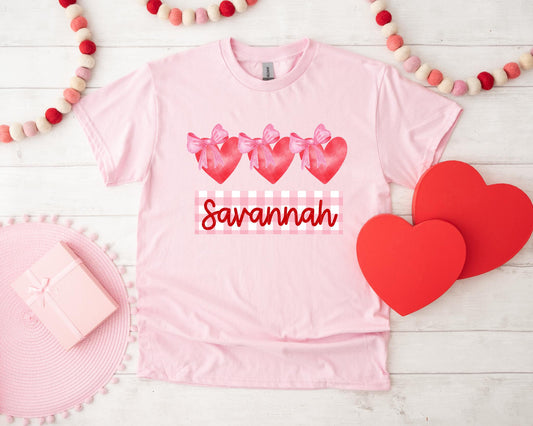 Girl custom Valentines Tee - Youth