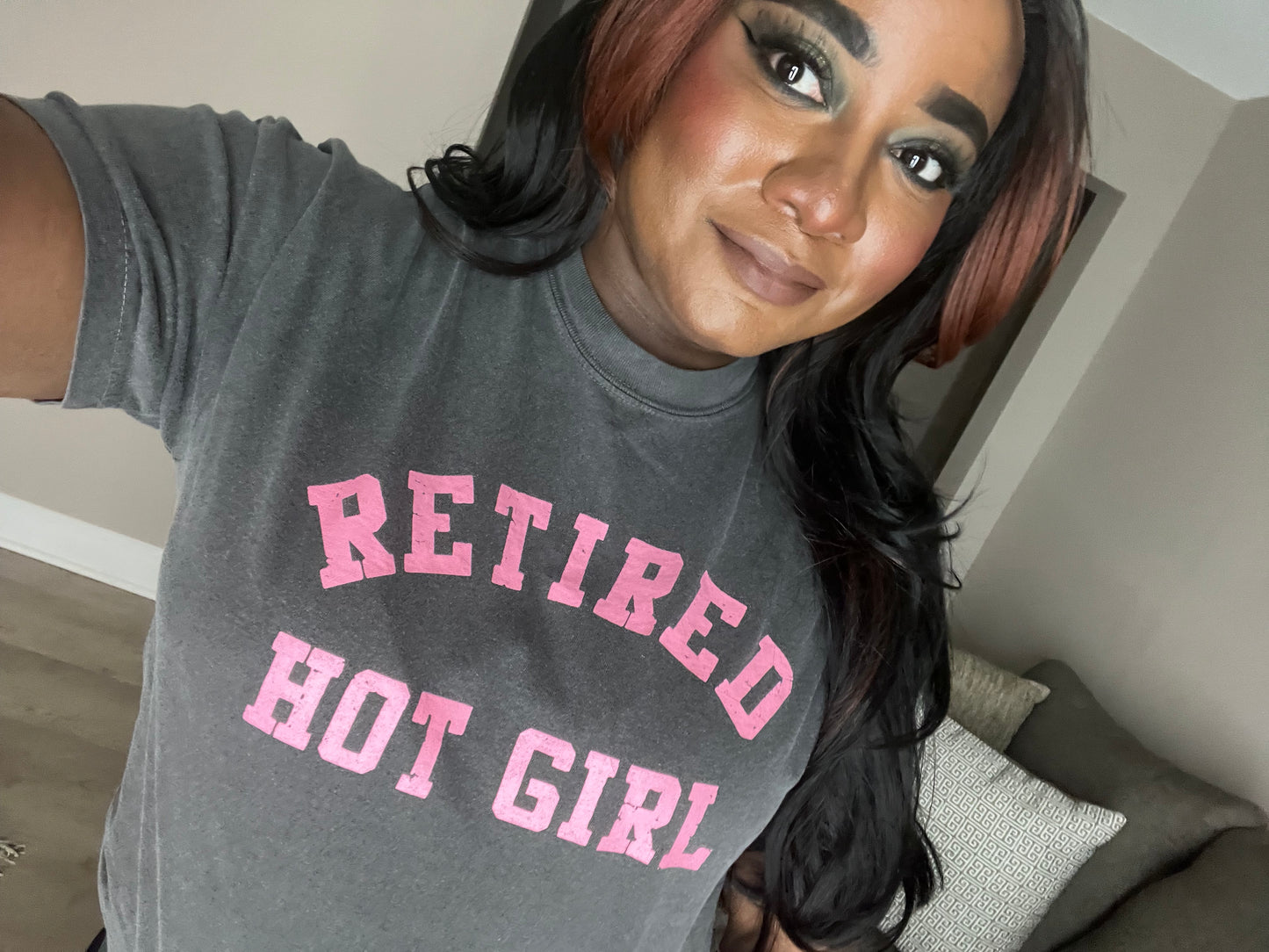 RETIRED HOT GIRL TEE