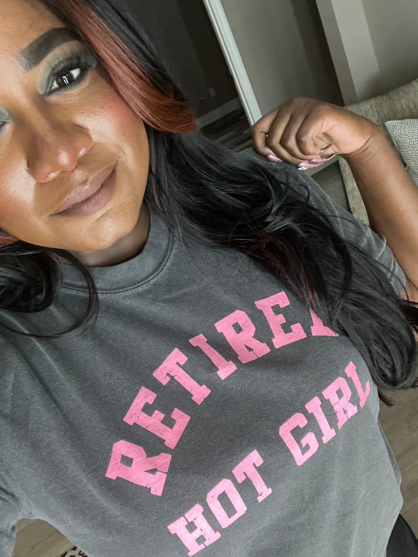 RETIRED HOT GIRL TEE