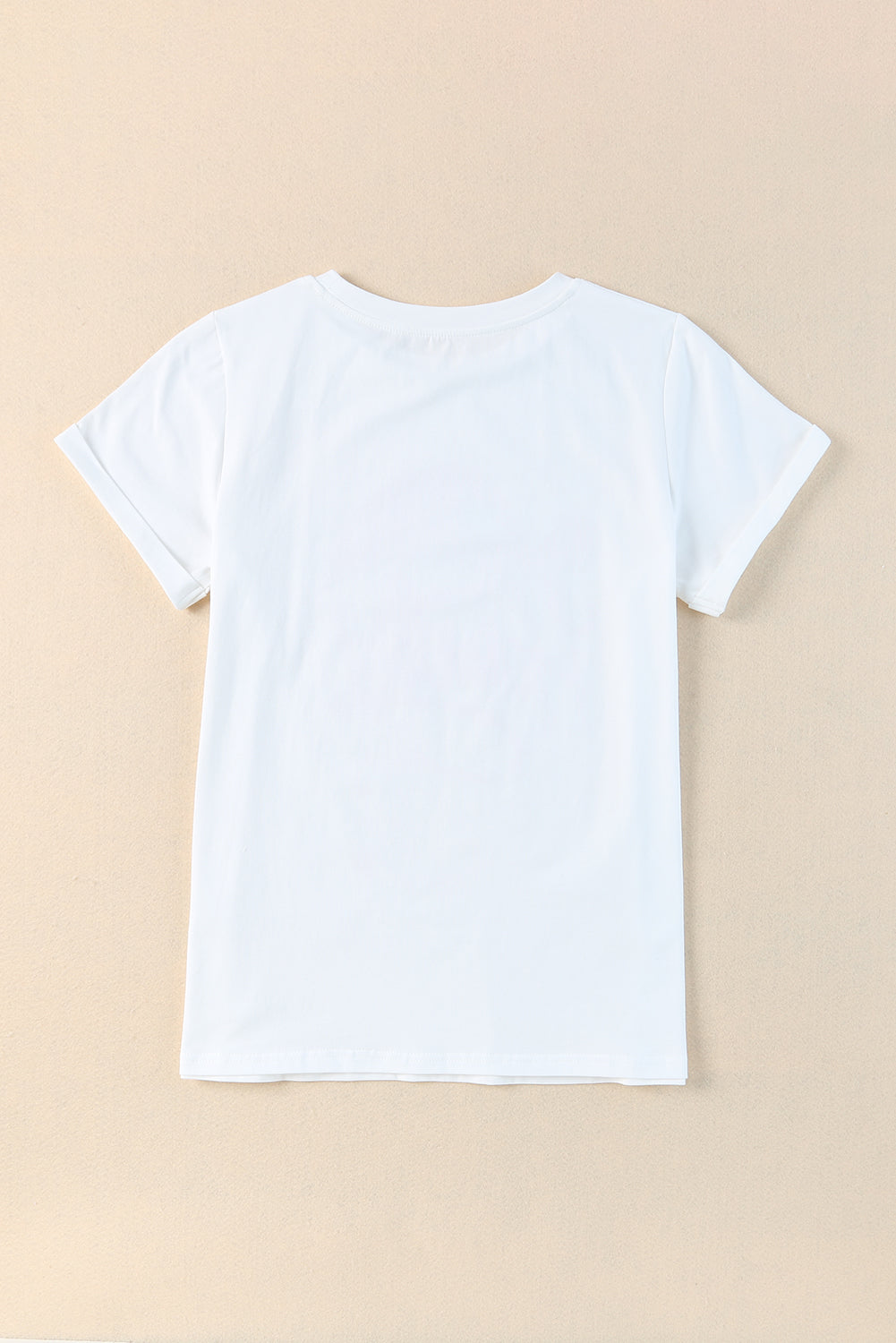 HOWDY Round Neck Short Sleeve T-Shirt