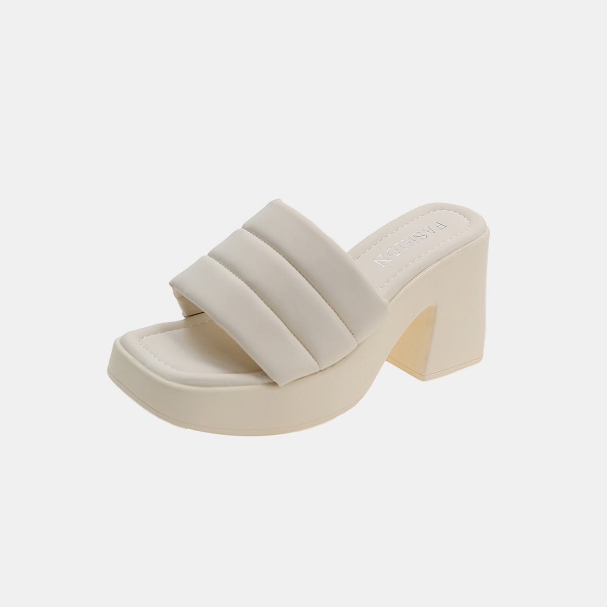 Open Toe Block Heel Sandals