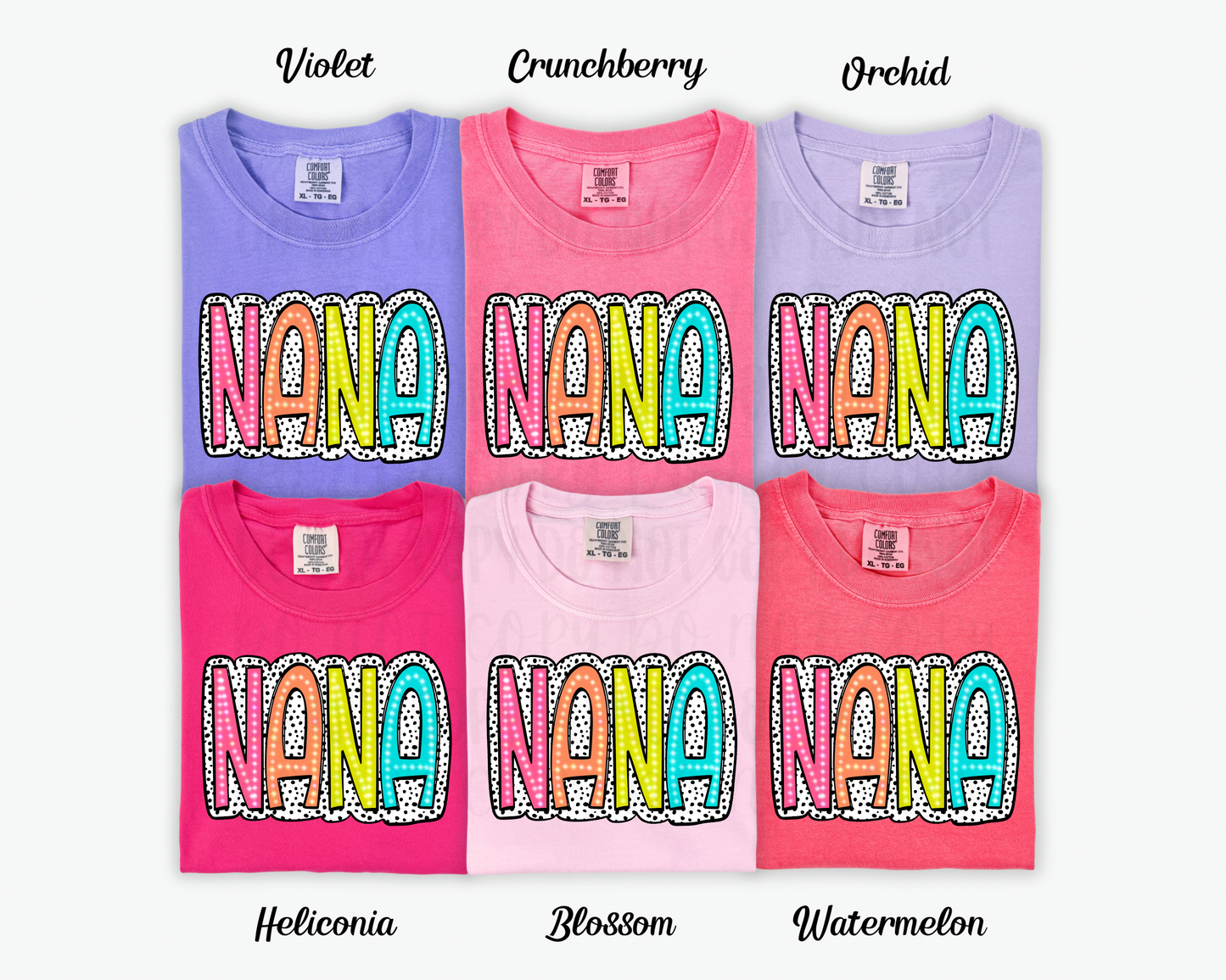 Dalmatian Tee - Multiple Names & Colors